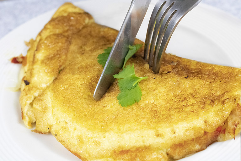 Omelette súper esponjoso - Tribu Eats